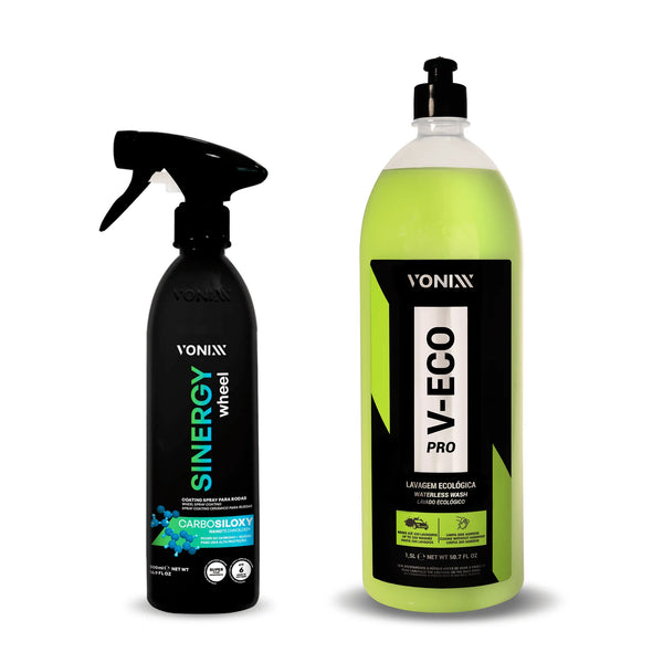 Kit de Proteção e Limpeza Automotiva Vonixx