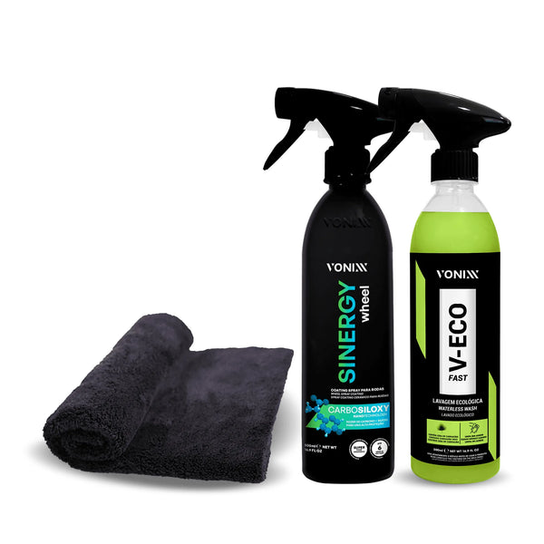 Kit Vonixx de Limpeza Ecológica para Rodas