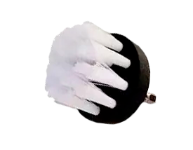 JOGO DE ESCOVAS ROTATIVAS DE CERDAS MACIAS