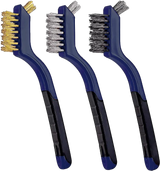 JOGO ESCOVA AÇO LATÃO NYLON DUPLA FACE