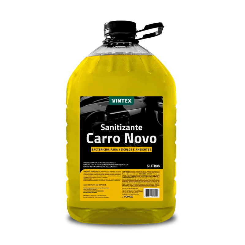 SANITIZANTE CARRO NOVO